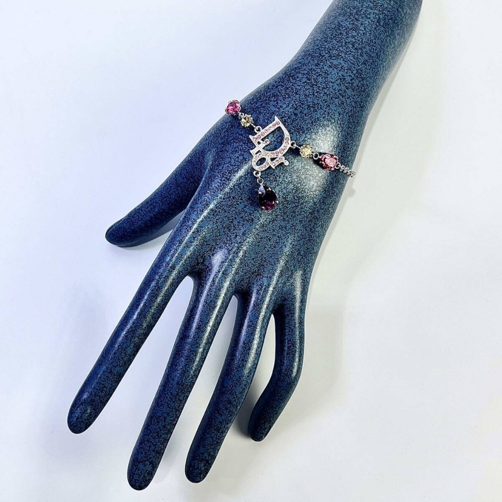 Like New Christian Dior Stunning Logo Bracelet! - Picture 7 of 14